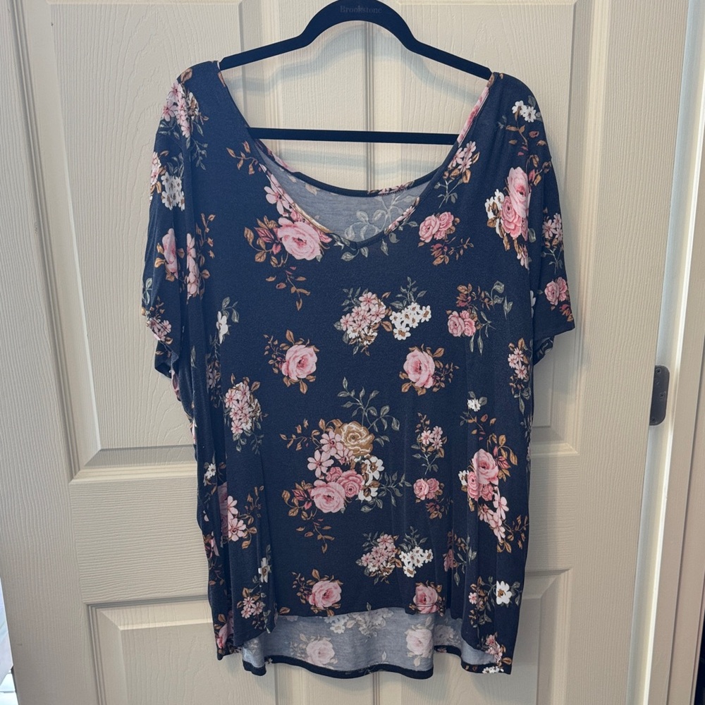 Floral Print Women's Top